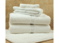 30" x 60" Rapture™ 20 lb. White XXL Bath Towel